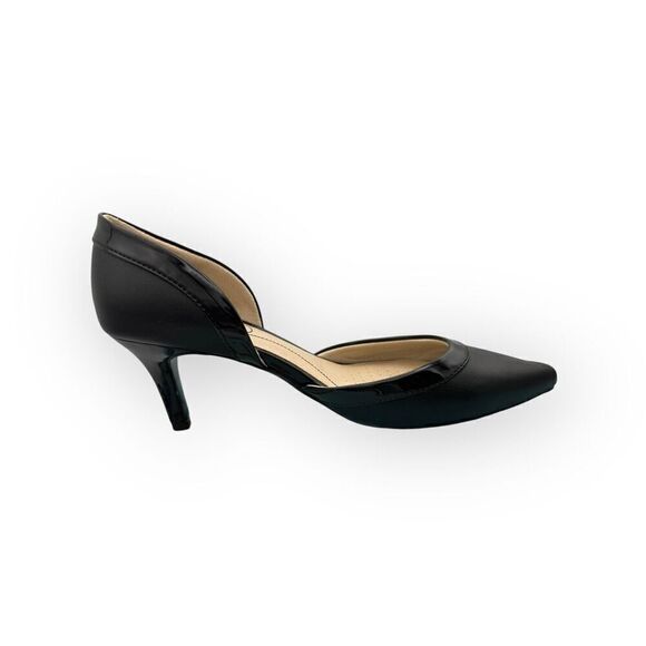 LifeStride Womens Saldana Pointed Toe Stiletto D'Orsay Pumps Heel Black Size 8.5 - Picture 6 of 11